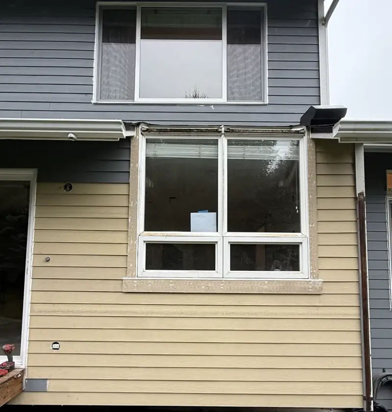 Window wall repair