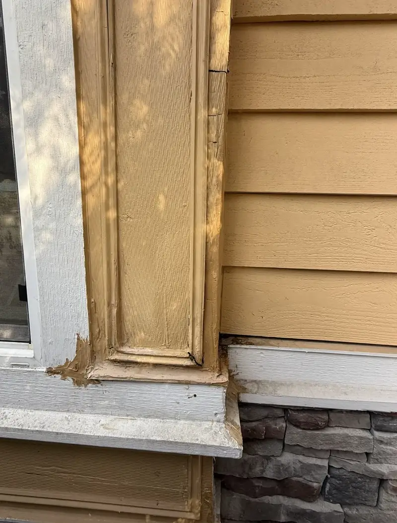 Window trim rebuild