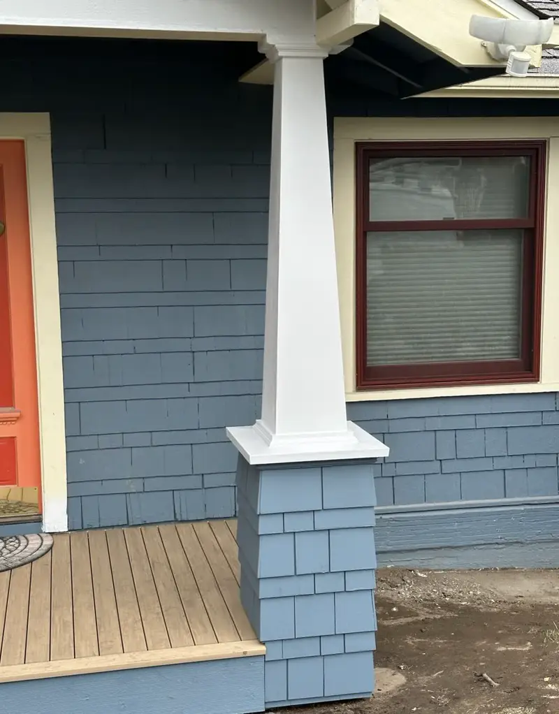 Tapered craftsman column