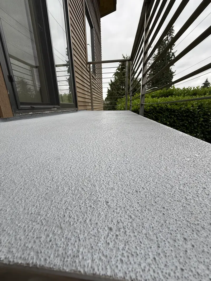 Deck waterproofing coating